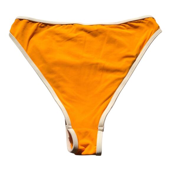 LSpace Bitsy Cut Nora Bikini Bottom Mango Cream Women's Size Small NWT - Picture 3 of 12